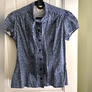 Blue Blouse by Heart of Haute